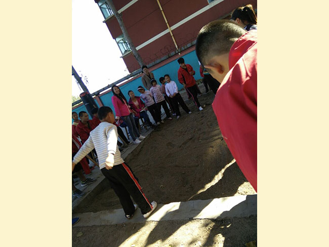 齐鲁武校小学部趣味运动会圆满结束