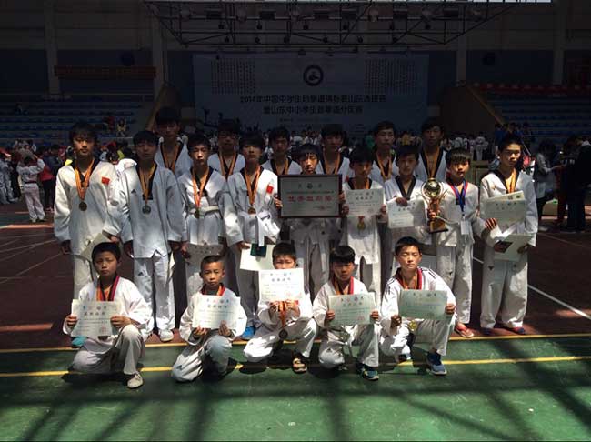 2014年中国中小学生跆拳道比赛