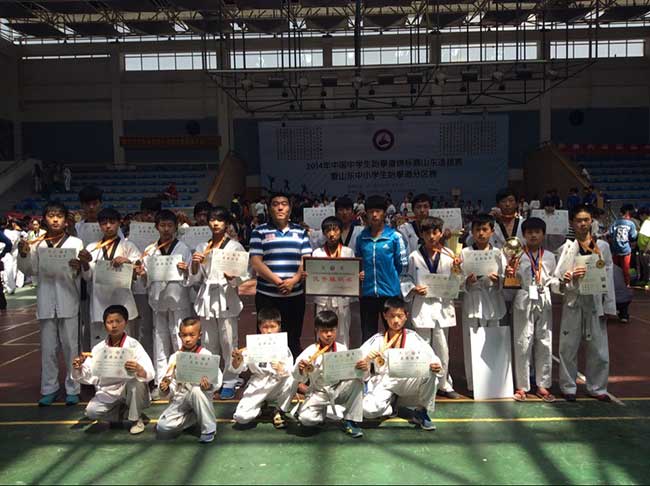2014年中国中小学生跆拳道比赛
