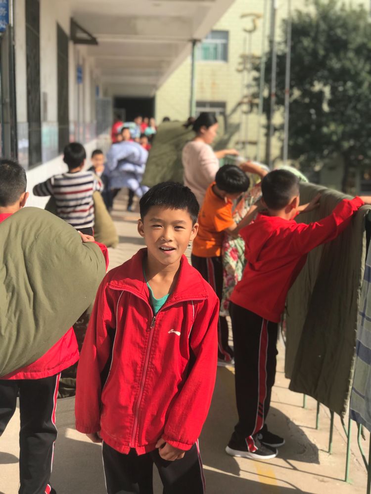 齐鲁武术学校“关爱孤寡老人爱心义演”活动走进朱良镇