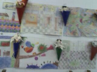 美术课堂丰富多彩（折纸）